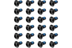 SG Store 24PCS MTB Disc Brake Rotor Bolts M5x9mm Thread Hex Head Compatible with Mountain Bike Brake Rotors