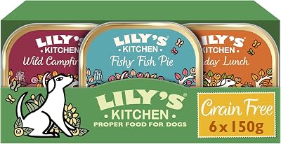 Lily's Kitchen Natural Adult Dog Food Wet Trays 6 x 150g Grain Free Chicken
