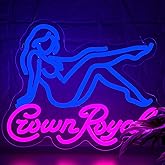 Whisky Neon Sign for Wall Decor Dimmable Whiskey Neon Light for Man Cave or Garage Decor LED Light Suitable for Bar Pub Home Bar Party Club Store Bistro Birthday Gifts Size 13.7 * 11.2In(CP010)