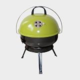 Hi-Gear Folding Leg BBQ Grill, Compact & Portable Charcoal Barbecue, Green view 7