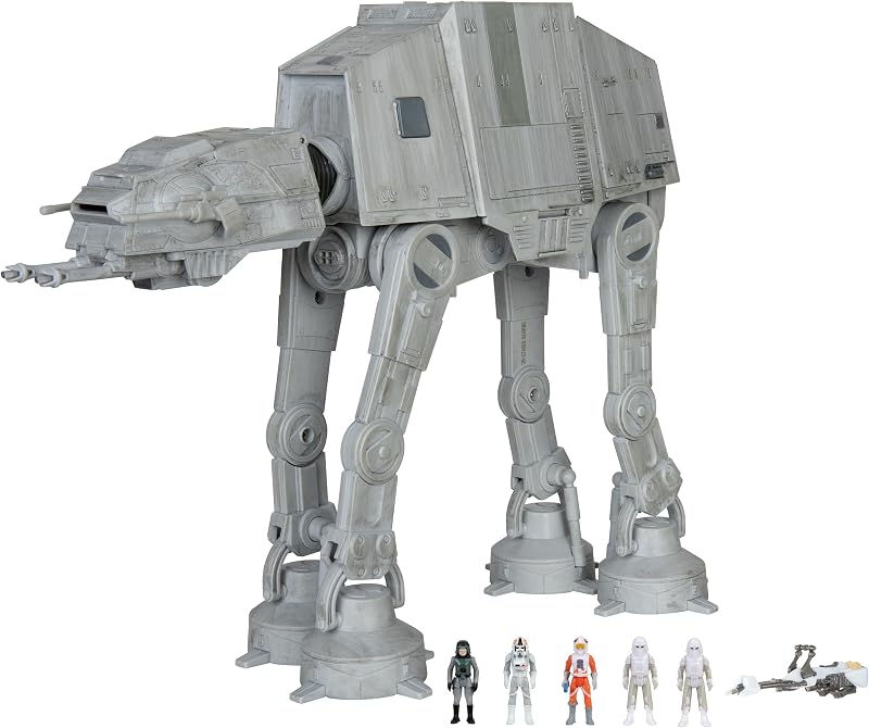 Star Wars AT-AT Walker 10-Inch Assault Class Vehicle with Five Micro Figures