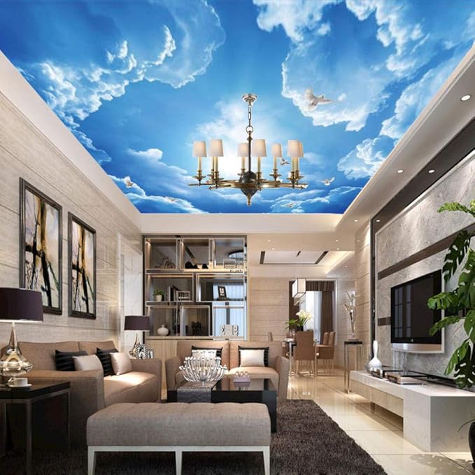 Persönlichkeit natürliche Landschaft klare Decke blauer Himmel weiße