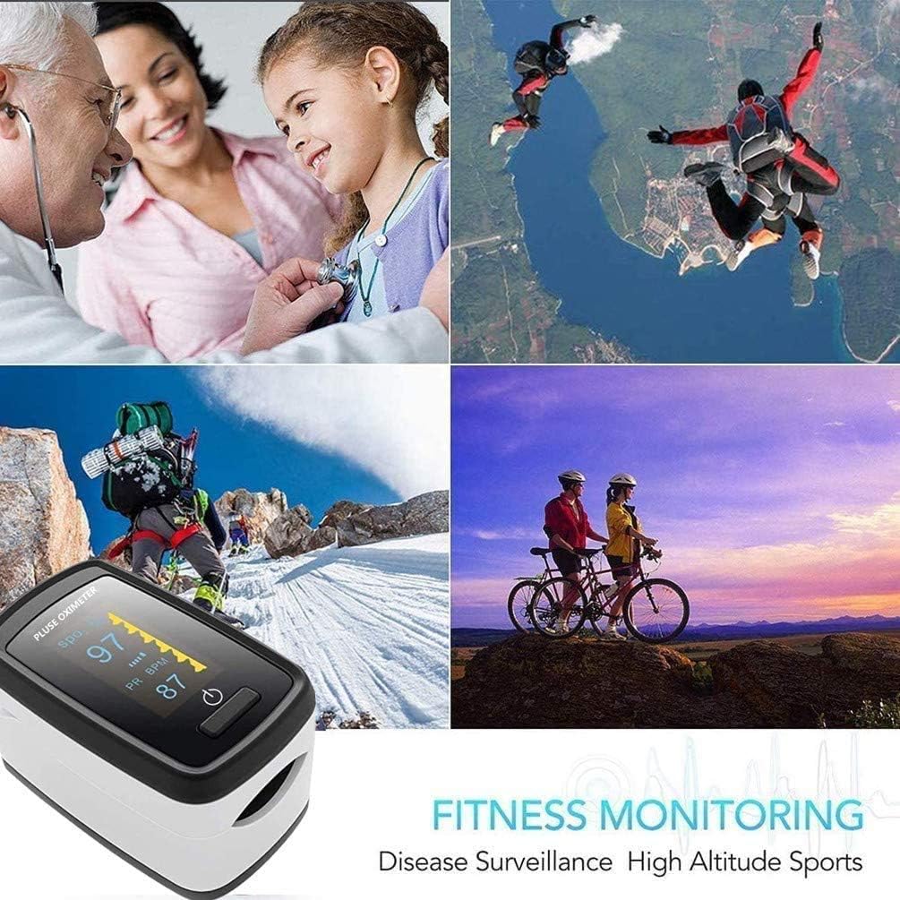 Saturimetro Da Dito – Misuratore SpO2 E Frequenza Cardiaca, Pulsossimetro