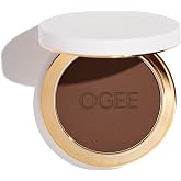 Ogee Sculpted Skin-Perfecting Powder, Basalt | FULL SET (Case &amp; Refill)) Makeup Setting Powder, 70% Organic Ingredients