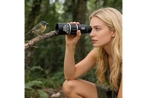 16x52 High Power Monocular Telescope - BAK4 Prism Waterproof & Fogproof Monocular for Adults, Bird Watching, Hunting, Hiking,