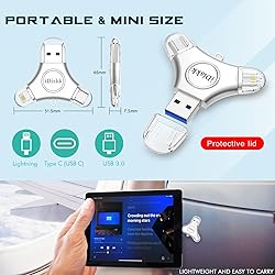 iDiskk 256GB App-le Certified Flash Drive Photo