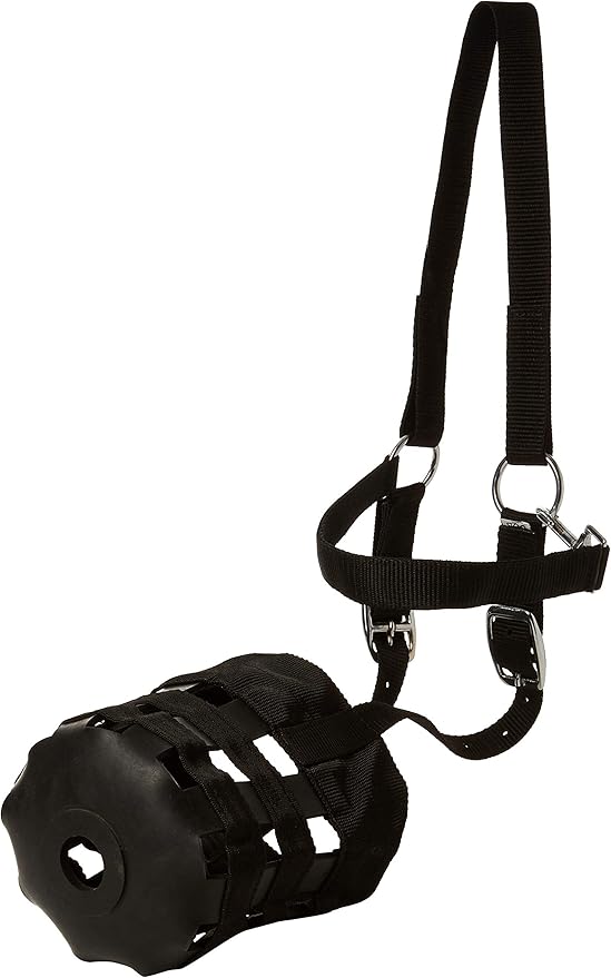 Muselière De Pâturage Pour Chevaux Facile à Respirer, Couvre