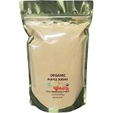 Frost Ridge Maple Farm Powdered Granulated Organic Maple Sugar, Grade A, 16 oz.