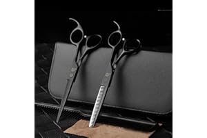 ROSEWARD Professional Hair Cutting Scissors Kit Haircut Barber Scissors Hair Cutting & Thinning Shears Set, tijeras de peluqueria profesional, tijeras para cortar cabello, Hairdresser Scissors