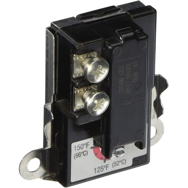 Rheem UV11698 Therm-O-Disc Upper Thermostat, Electric Water Heaters,  Thermostats - Amazon Canada