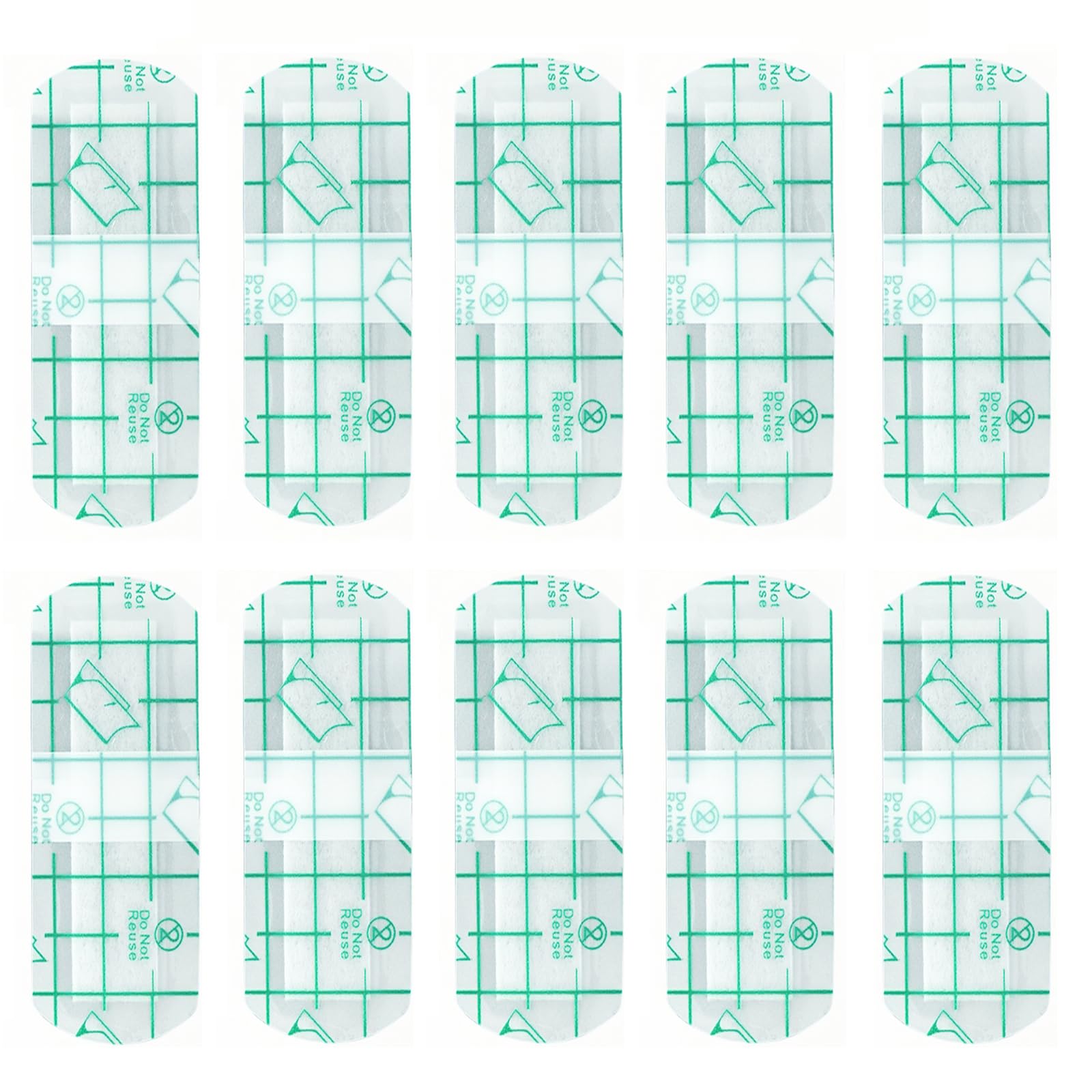 Waterproof Microblading Eyebrow Protective Plastic Film Transparent Tattoo Aftercare Protection Paste Tape Disposable 20 Pack