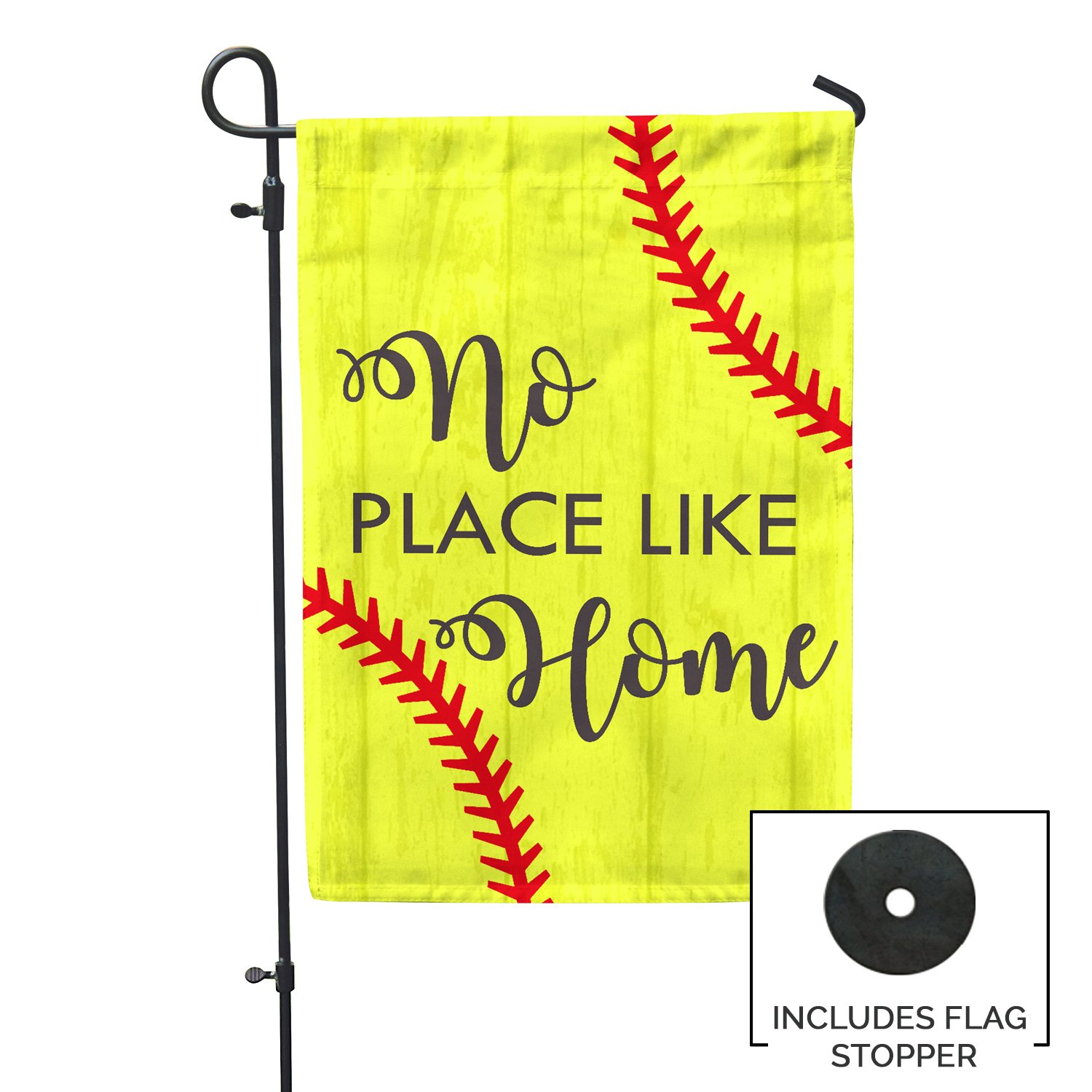 Best Softball Garden Flag