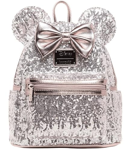 Amazon.com: Loungefly Disney Mickey Ears Burnout Mini  display picture 1