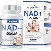 HEALOADING NAD Supplement liposomal for Women: NAD+ Supplement with Resveratrol 550MG Support Cellular Repair Support Energy and Healthy Aging