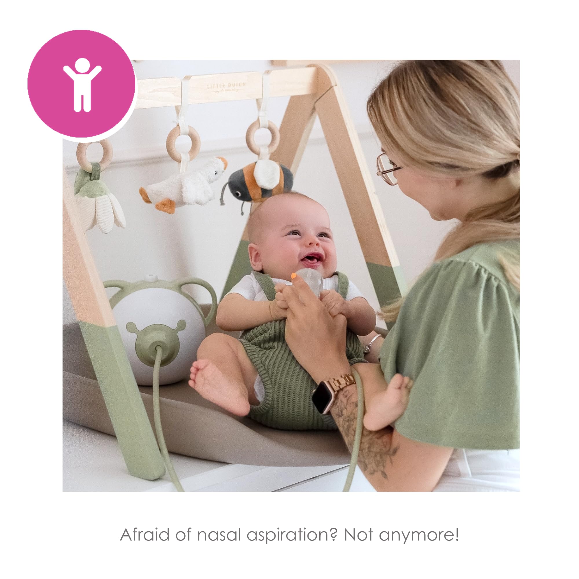 Nosiboo Pro Nasal Aspirator for Babies | Electric Nose Sucker | Made in EU | Adjustable Suction Power | Premium Quality | Award-Winning Design