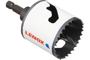 LENOX Tools Hole Saw with Arbor, Speed Slot, 2-Inch (1772779), Multi
