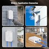YuanLey 4 Port Outdoor PoE Extender 1-3 Out IEEE 802.3af/at IP66 Waterproof view 7