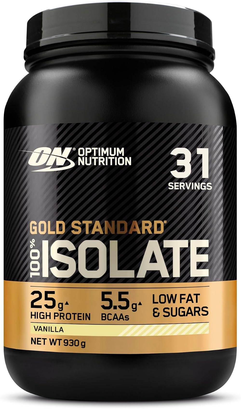 Optimum Nutrition Gold Standard 100% Isolate Whey Protein Vanilla 930 g