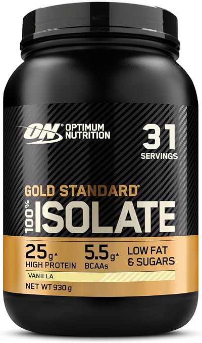 Optimum Nutrition Gold Standard 100% Isolate Whey Protein Vanilla 930 g