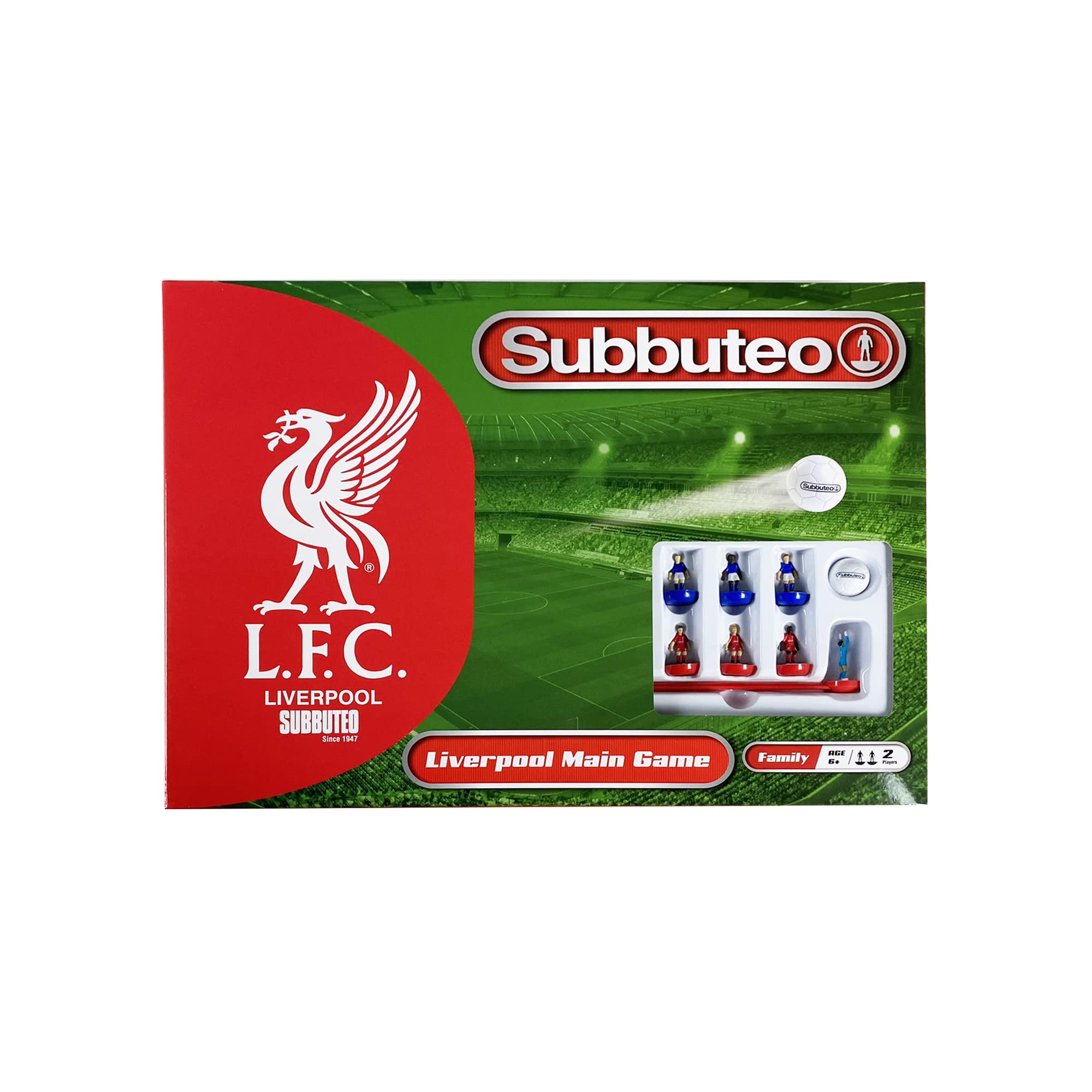 subbuteo Official Liverpool FC Main Game (U08577),Red, For age 6 years and over