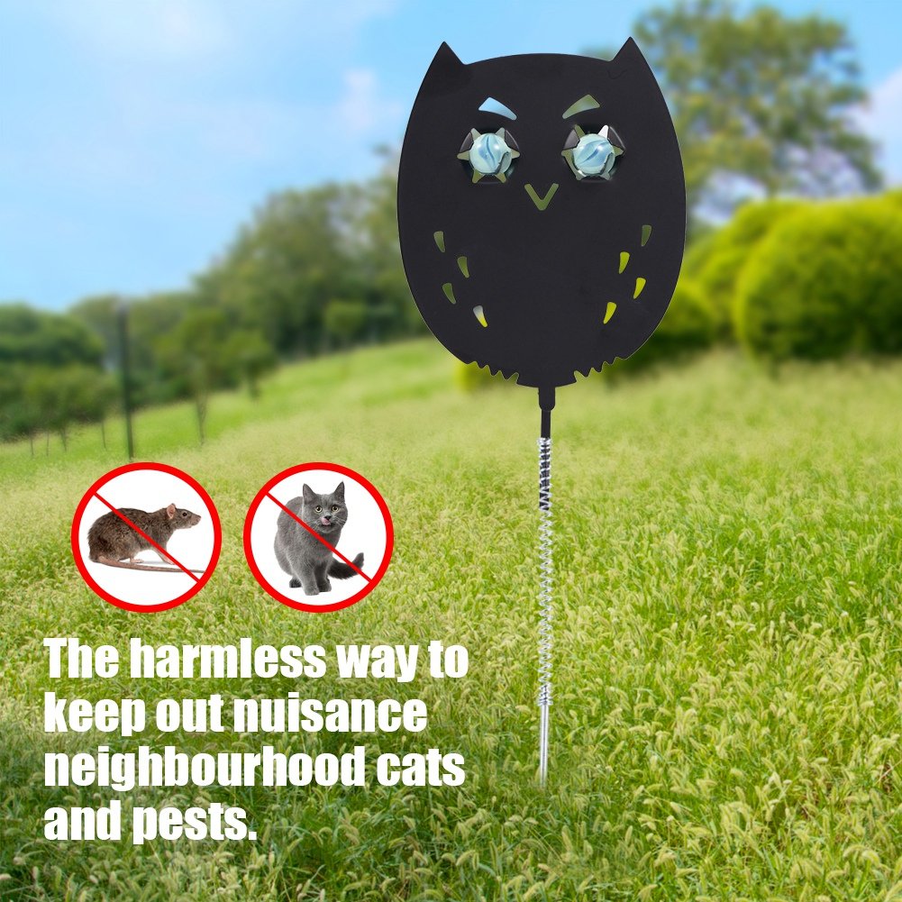 GOTOTOP Set of 4 Cat Scarers, Humane Pest Control Scarer Cat Repeller