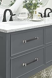 Amerock | Cabinet Pull | Brushed Matte Black/Satin