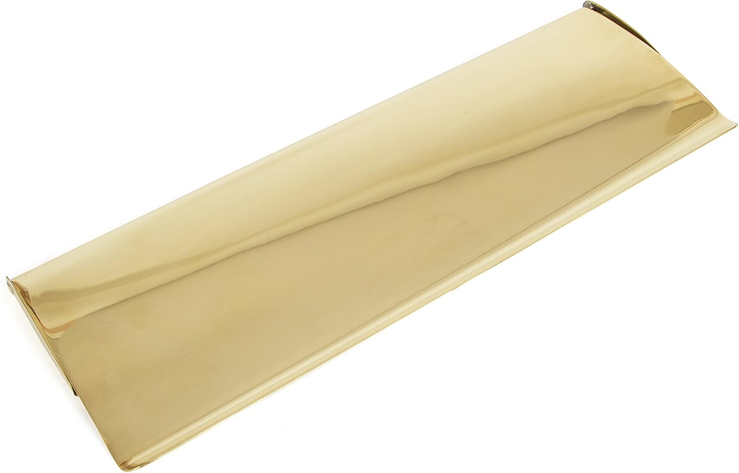 From The Anvil Polished Brass Large Letter Plate Cover, medium-sized