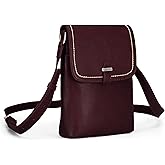 befen Genuine Leather Small Crossbody Bags for Women, Womens Cell Phone Purses Cross body Bag Purse with RFID Card Slots