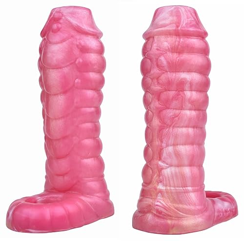 Reusable Penis Sleeve Extender, Men Penis Sleeves Silicone Penis Enlarger  Sleeves with Penis Ring Soft Hollow Penis Thicken Penis Enlargement Sleeves  Delay Ejaculation Penis Enlargement in Saudi Arabia