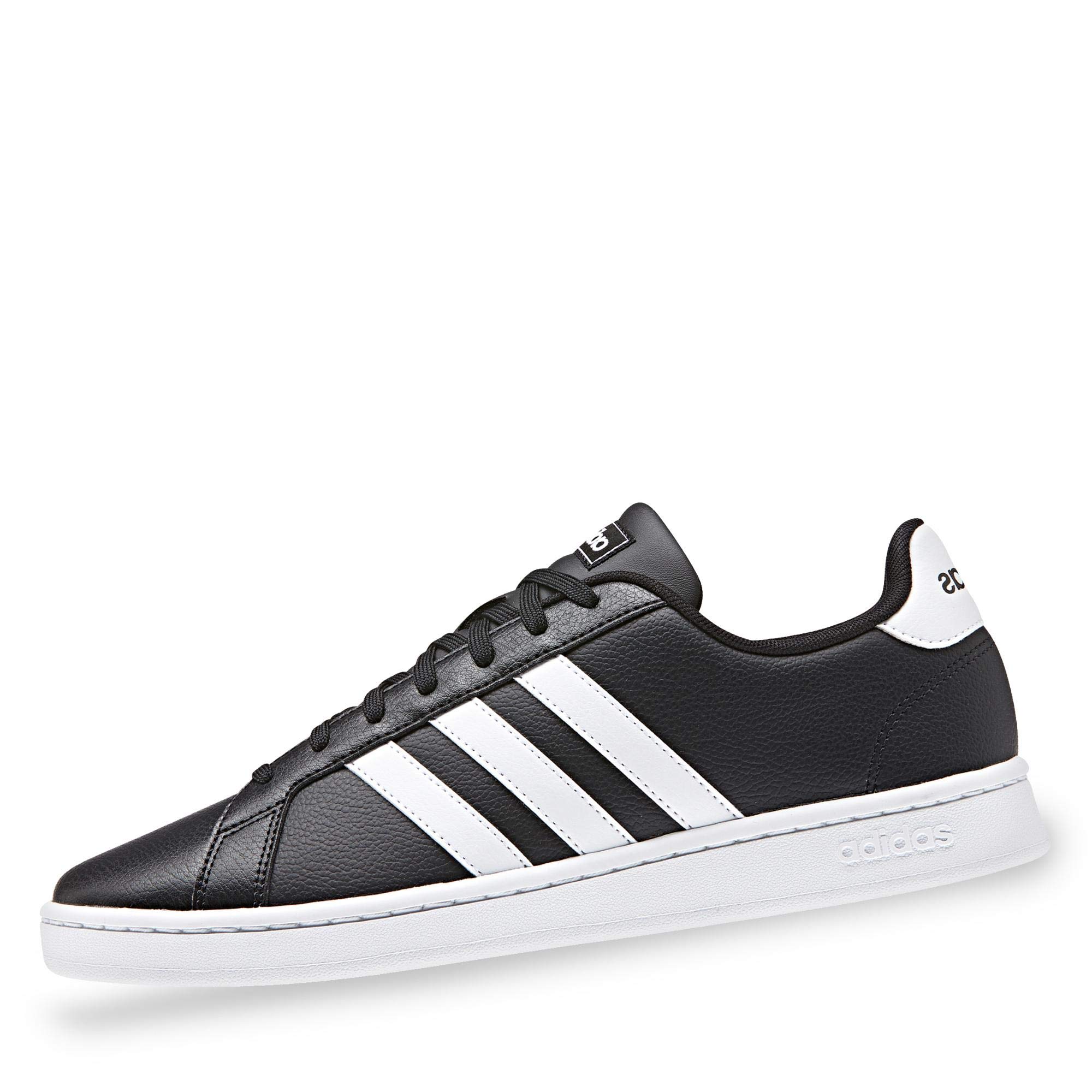 Adidas Grand Court, Men's Tennis Shoes, Black (Negbás/FTW Bla/FTW Bla 000), 8 UK (42 EU) Image