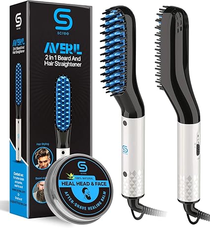 beard hair straightener amazon