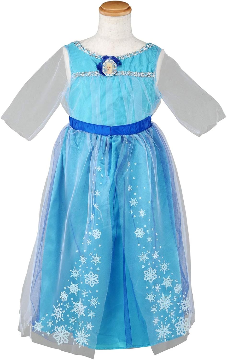 Amazon 国内販売正規品 ディズニー アナと雪の女王 おしゃれドレス エルサ 100ｃｍ 110cm キッズコスチューム おもちゃ