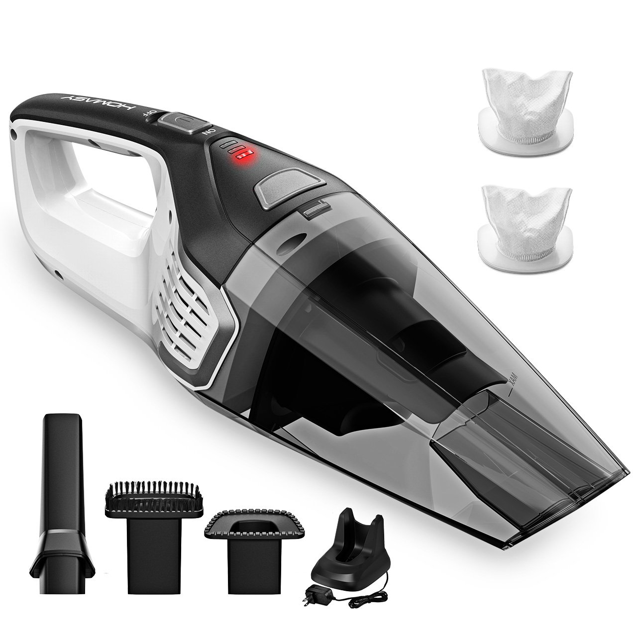 Homasy Portable Handheld Vacuum Cleaner Cordless, Powerful Cyclonic Suction 635648725314 eBay