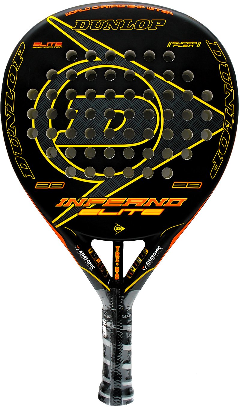 Pala de pádel Dunlop Inferno Elite Black