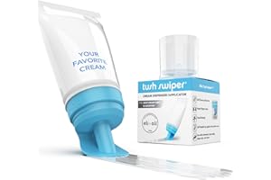 ELI & ALI BABY Eli & Ali Tush Swiper - Diaper Rash Cream & Butt Paste Applicator - Universal Fit for Most Diaper Creams | Mess-Free & Hygienic Alternative to Cream Spatula - Carry Less Baby Gear - Blue, 1 Pack