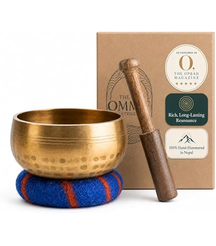 Amazon.com: Nagi Hanging Singing Bowl Set, 3 Piece Cast Alloy