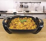 Quest Professional Multi-Function Electric Cooker 1500W 30x30cm Pan view 2