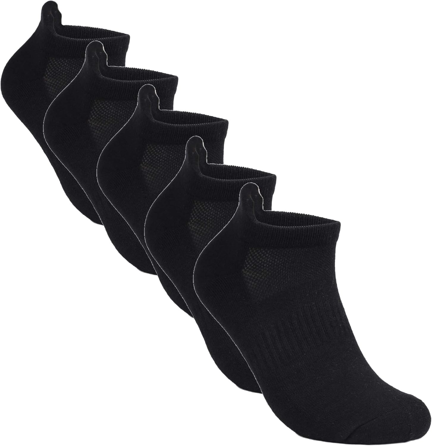 Men's Athletic Socks, Mens Running Socks Cotton Crew Socks Nonslip