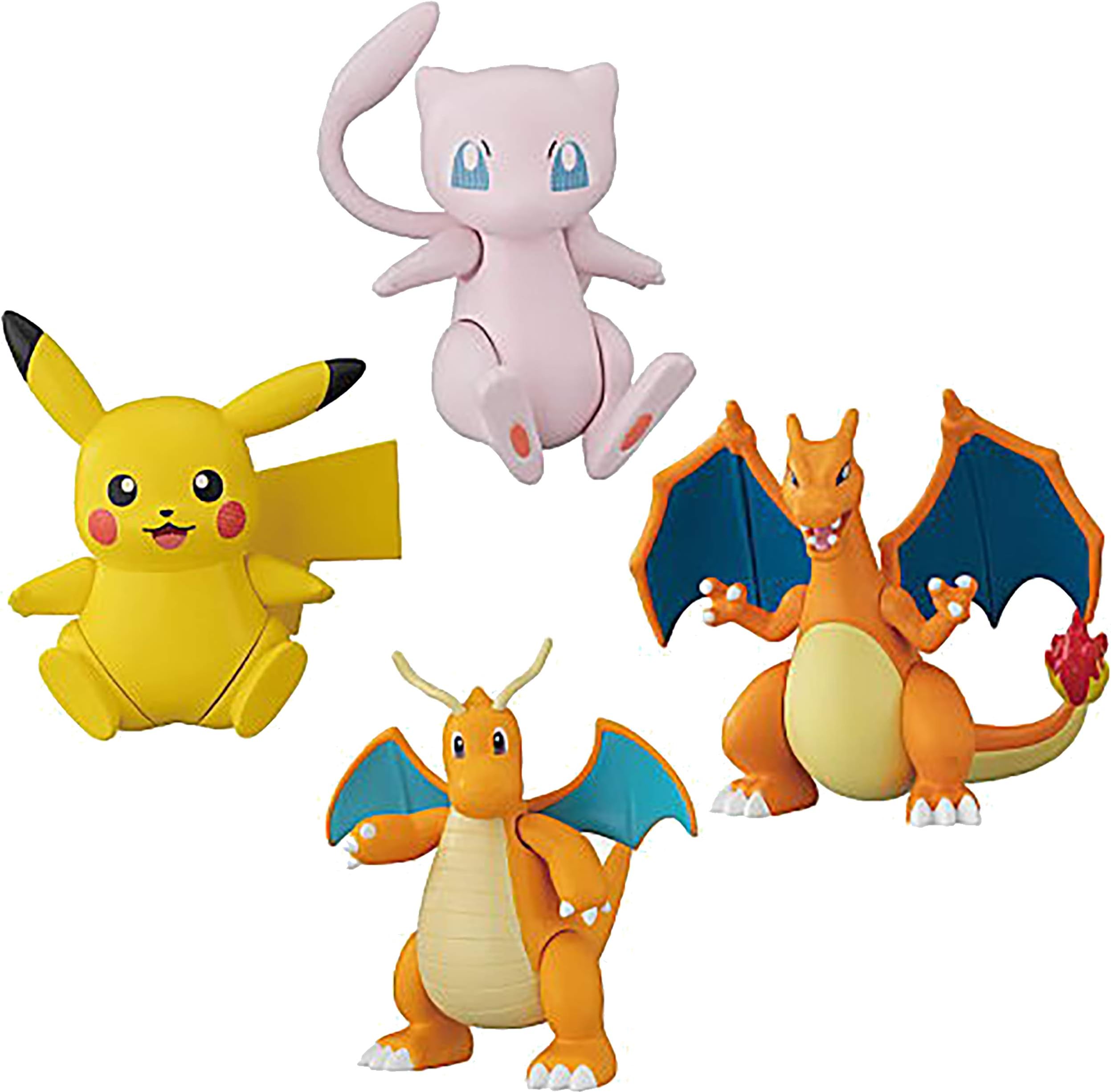 Pokémon Pikachu Charizard Dragonite Mew Action Toy Movable Figure Posable Collection Anime