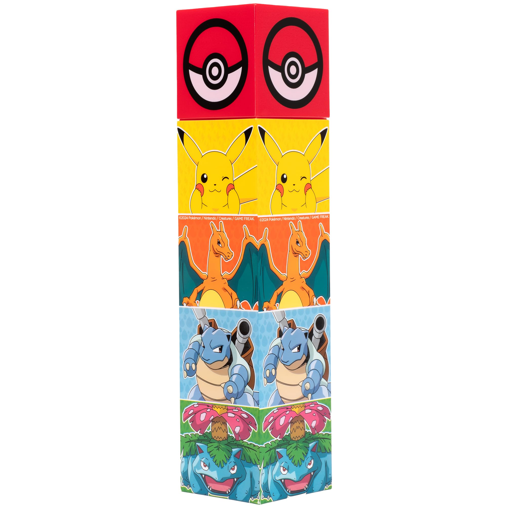 Pokémon Kids Water Bottle - 650ml Plastic BPA Free Drink Bottle for School - Fun Hydration for Boys and Girls - Durable & Safe Design