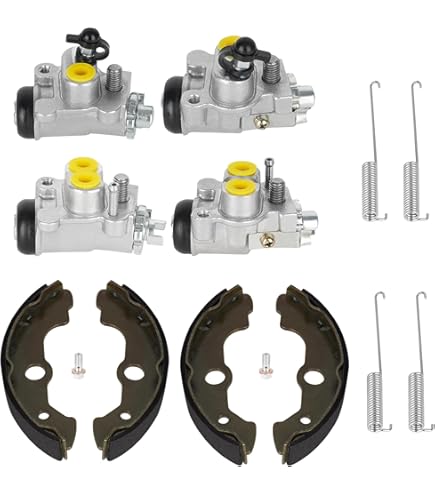 Front Brake Wheel Cylinders W/Shoes For Honda TRX400FW 4x4 - Foto 6