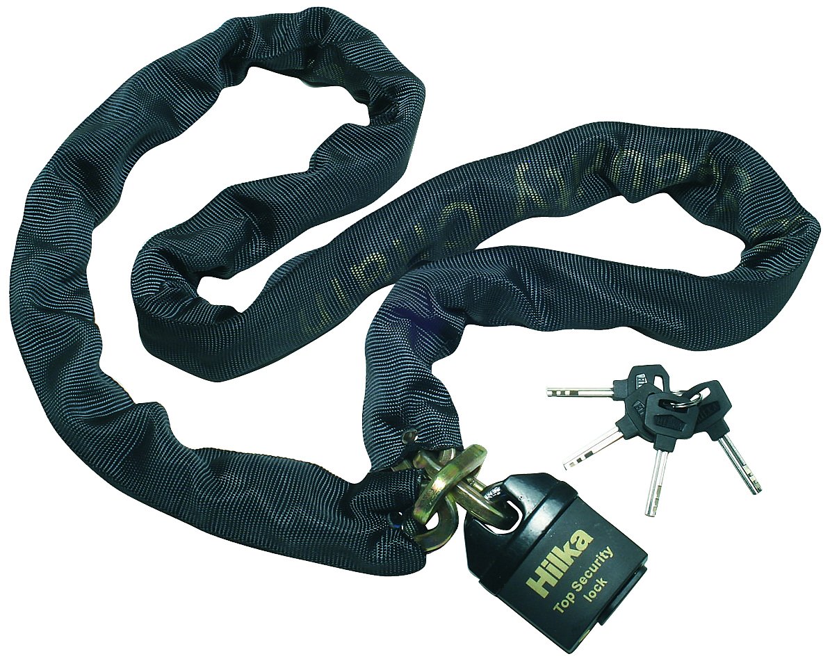 Hilka 71110010 1.1 m High Security Padlock and Chain