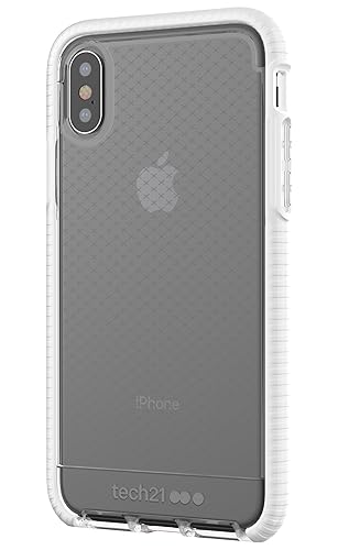 Tech21 Evo Check Slim Fit Case for iPhone X/XS Clear White