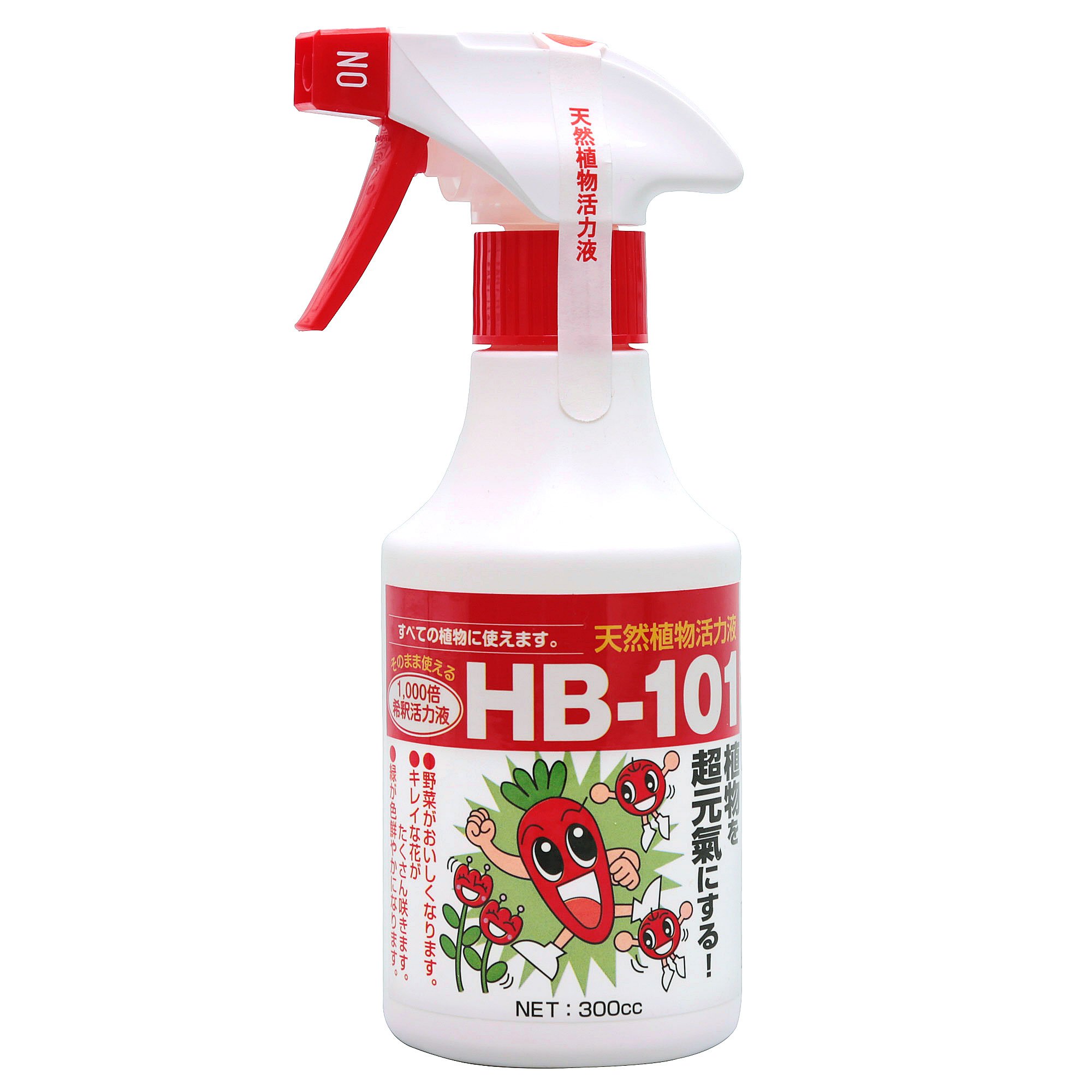フローラ(Flora) 植物活力剤 HB-101 即効性 希釈済そのまま使えるスプレー 300ml 園芸 花 野菜 観葉植物 水耕栽培 切花延命 多肉植物 栄養剤 肥料 100%天然植物成分 園芸 葉面散布 土作り世界中の8000万人の農家・園芸家に愛されておよそ50年商品画像