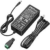 EMITEVER 24V DC LED Power Supply, 60W LED Power Adapter, Lighting Transformers, Input AC 100-240V UL-Listed,Class 2