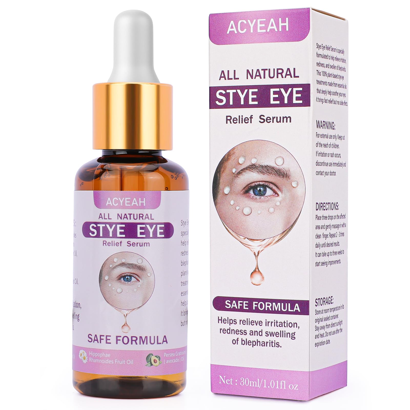 Mua Stye Eye Treatment, Chalazion Remover for Eye Stye, Stye Eye Serum