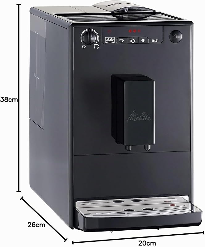 macchina per caffé automatica, Caffeo Solo, Nero, E950-222