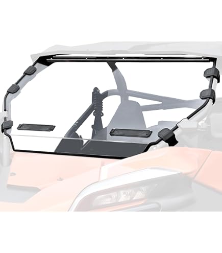 QYMOTO Rear Windshield For CFMOTO ZForce 950 - PVC Soft Window 2020 - View #5