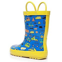 WTW Toddler and Kids Rain Boots Unisex-Child