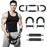 LUXEEMA Twister Arm Trainer 40-100 lb, Adjustable Chest Workout Equipment Exerciser for Men, Portable Arm & Chest Twister Trainer for Women, Strength Training Fitness Equipment for Upper Body Muscle